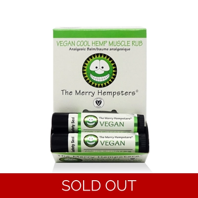 Vegan Cool Muscle Rub Case